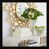 Hand-made Anna Herringbone Inlay Box Set of 2