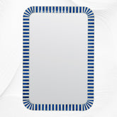 Bone Inlay Edged Mirror Blue 1