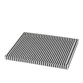 Black Colored Bone Inlay Stripe Tray 1