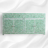 Color Bone Inlay Sideboard Green