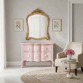 Estelle Bone Inlay 2 Drawer Chest Pink