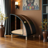 Handmade Premium Home Pets Sleeping Bed Black