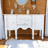 MOP Inlay Victoria Buffet White