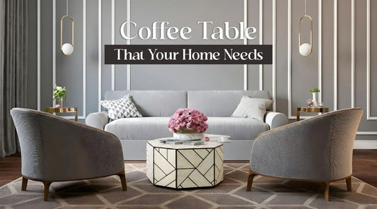 How to Style a Bone Inlay Coffee Table: Size, Shape & Decor Guide