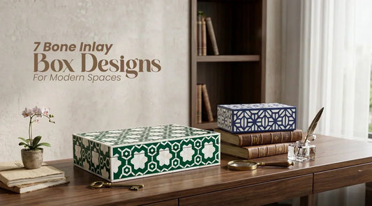 bone inlay box designs