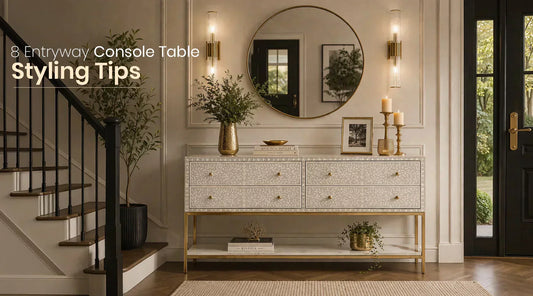 Why Does Your Entryway Look Empty? 8 Console Table Styling Ideas That Work