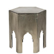 Shop Anatole White Metal Side Table 1