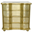 Brass 4 Drawer Chest 1