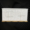 Stunning Arabic mother-of-pearl inlay cabinet in white Online 1