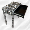 Aura Mother of Pearl Inlay Console Black 3