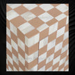 Bone Inlay Checkerboard Bedside Almond 4