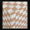 Bone Inlay Checkerboard Bedside Almond 4