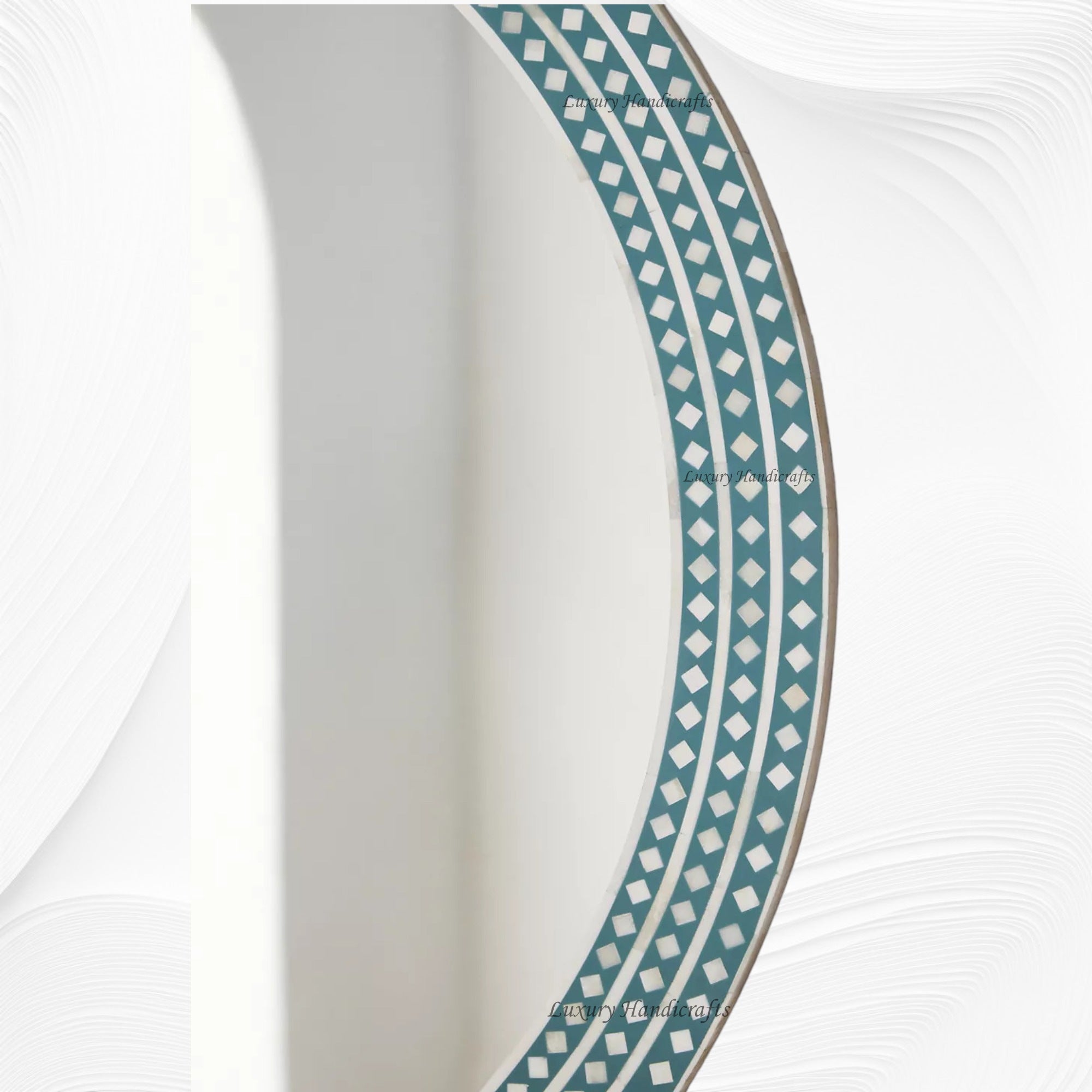 Bone Inlay Devina Mirror Green 2