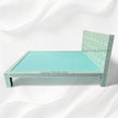 Moroccan Bone Inlay Bed Mint Green 3