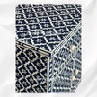 Close-up of the Arctic Bone Inlay Sideboard in Indigo Blue 5