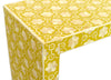 Bone Console Flower Design Yellow 3