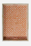 Bone Inlay Tray In Geometric Design Orange 1