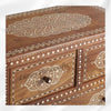 Teakwood Bone Inlaid Chest of 4 Drawers 2