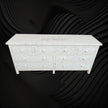 Bone Inlay Chest of 8 Drawer Geometric White 1