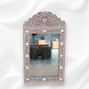 Bone Inlay Crested Mirror Brown