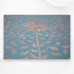 Bone Inlay Floral Chest of 7 Drawers Turquoise 4
