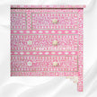 Bone Inlay Floral Chest Of 4 Drawer Pink 3