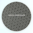 Bone Inlay Optical Design Coffee Table Black | Bone Inlay Optical Design Center Table Black