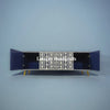 Bone Inlay Ikat Design 4 Doors Media Console Table Indigo Blue | Bone Inlay Ikat Design Entertainment Unit