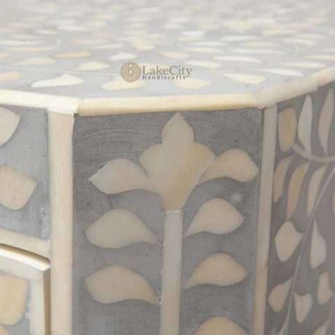 Bone Inlay Lexi Dresser Grey