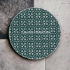 Bone Inlay Lotus Design Coffee Table Dark Green | Bone Inlay Lotus Design Center Table Dark Green