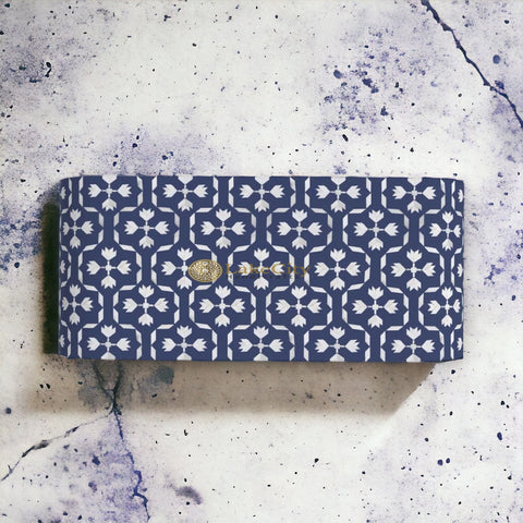 Bone Inlay Waterfall Lotus Design Coffee Table | Bone Inlay Waterfall Lotus Design Center Table