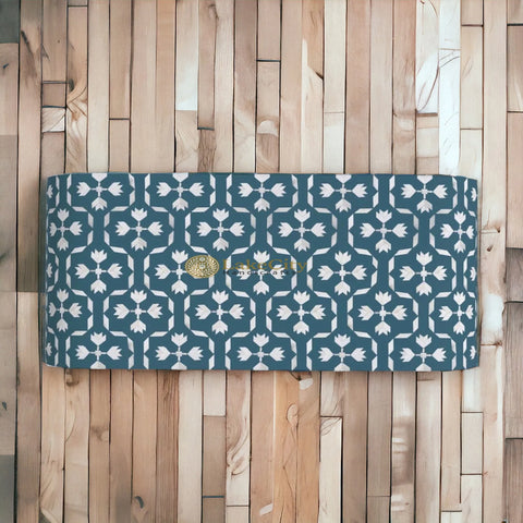 Bone Inlay Waterfall Lotus Design Coffee Table | Bone Inlay Waterfall Lotus Design Center Table