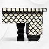 Bone Inlay Mehrab Dining Table Black 5