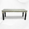 Bone Inlay Mehrab Dining Table Black 6