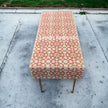 Bone Inlay Moroccan Design 2 Drawers Desk Orange | Bone Inlay Moroccan Design 2 Drawers Console Table Orange
