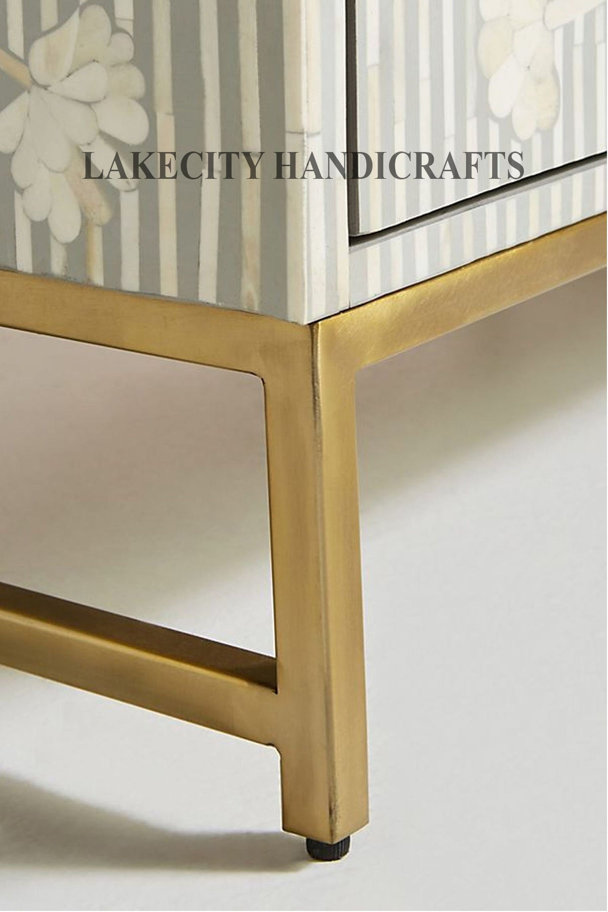 Bone Inlay Motif Design Ada 6 Drawers Chest | Bone Inlay Motif Design Ada 6 Drawers Dresser Table