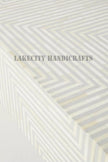 Bone Inlay Stripe Design Coffee Table Large Grey | Bone Inlay Stripe Design Center Table Rectangle Grey