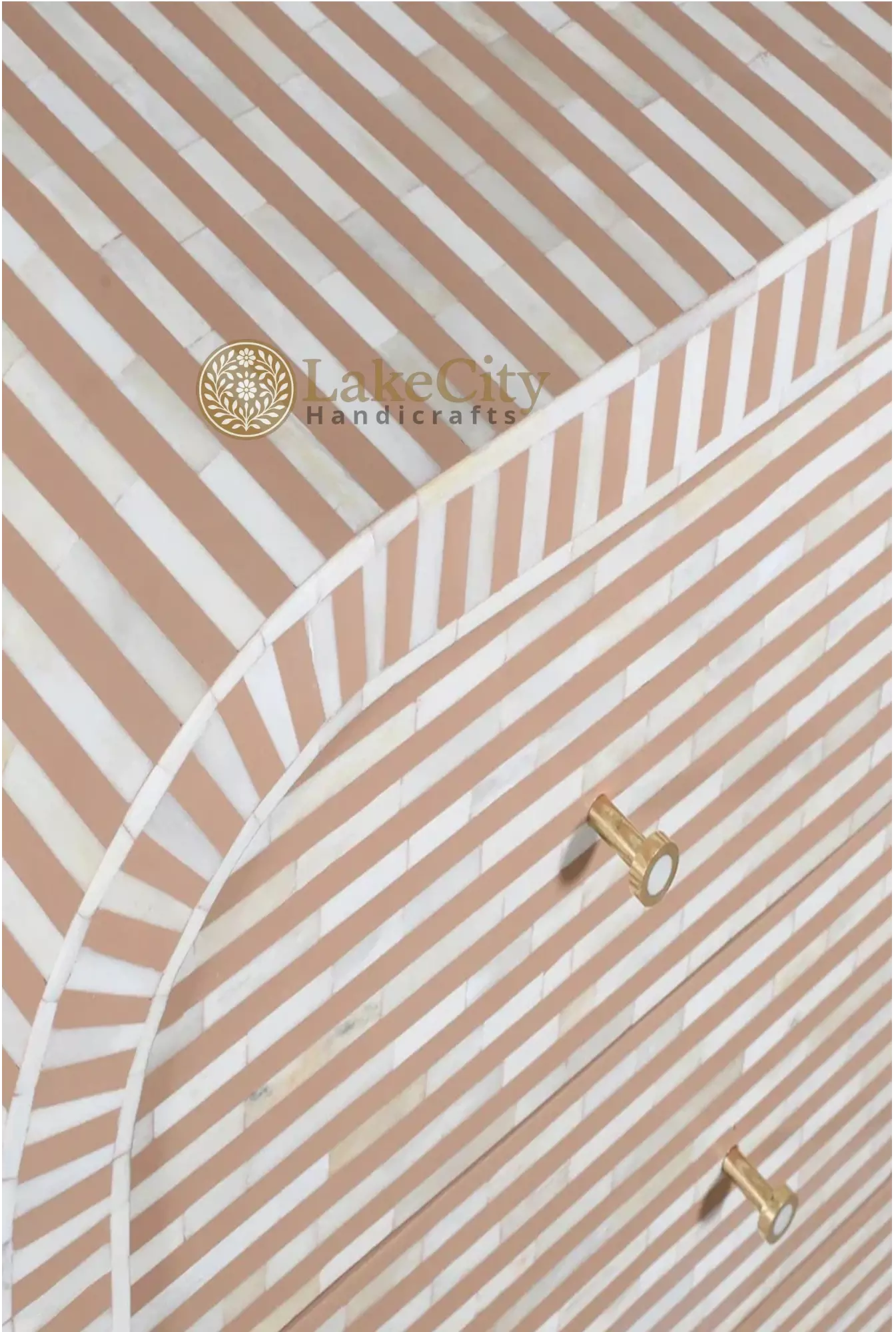 Bone Inlay Waterfall Stripe 7 Drawers Chest | Bone Inlay Waterfall Stripe 7 Drawers Dresser Table