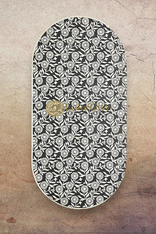 Bone Inlay Sun Flora Design Coffee Table | Bone Inlay Sun Flora Design Center Table