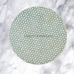 Bone Inlay Targua Design Round Coffee Table Teal Green | Bone Inlay Targua Design Round Center Table Teal Green