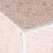 Triangle Mother Of Pearl Inlay Cabinet - Nude Pink 2