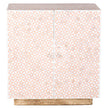 Triangle Mother Of Pearl Inlay Cabinet - Nude Pink 4