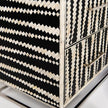 Malawi Bone Inlay Chest Of Drawers Black / White 4