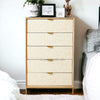 Cora Bone Inlay Five Drawer Dresser 1