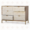 Cora Bone Inlay 6 Drawer Dresser 3