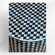 Drop MOP Inlay Stool Black 4