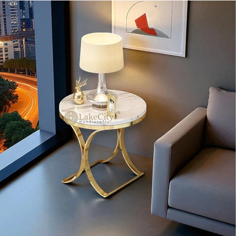 Elegant X Designer Stainless Steel Coffee Table