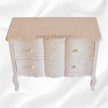 Estelle Bone Inlay 2 Drawer Chest White 3