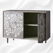 Flower Bone Inlay 2 Door Cabinet Dusk 2