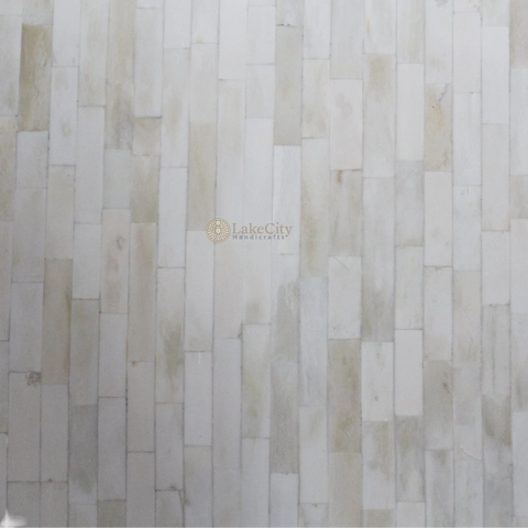 Full Ivory Bone Inlay Tray Square